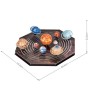 CUBICFUN - PUZZLE 3D SISTEMUL SOLAR 173 PIESE CU BROSURA IN ROMANA Cubic Fun - 4